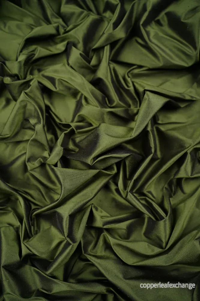 Thai silk – Crispy – Forest green – 5701 Thai silk – Crispy – Forest green – 5701