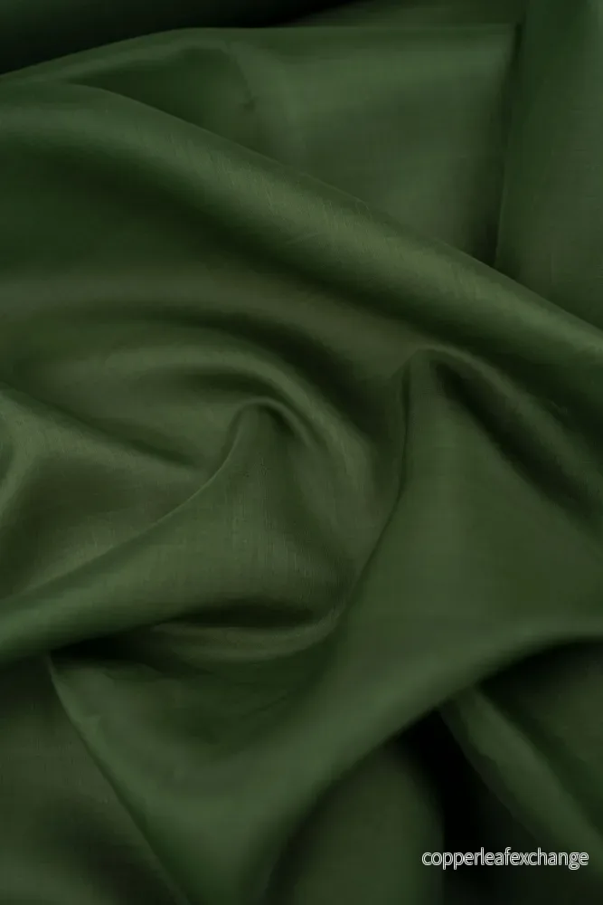 Silk – Organza – Fine thread – Forest green – 5701 Silk – Organza – Fine thread – Forest green – 5701