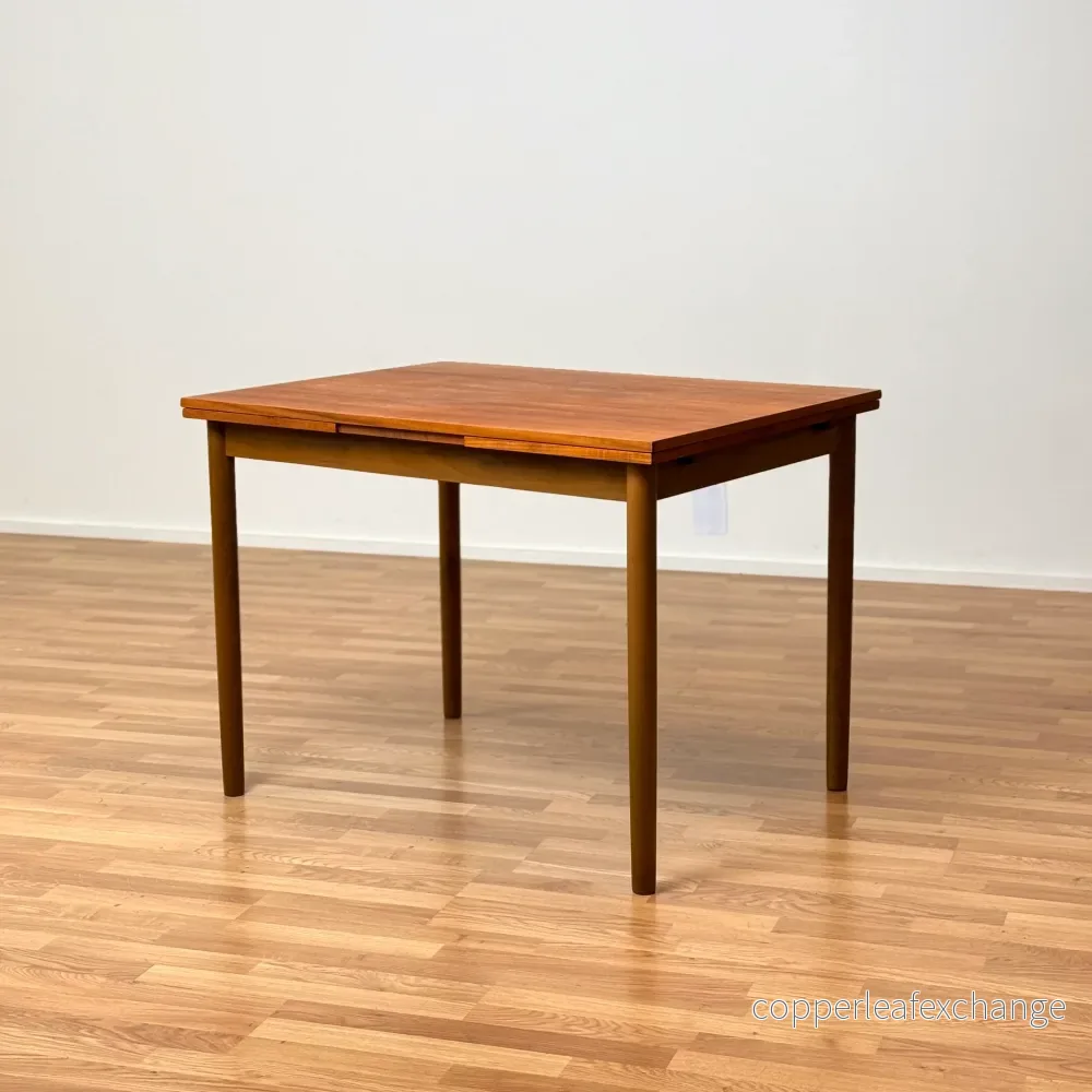 Rektangulärt matbord i teak, 1950-60-tal, Sverige
