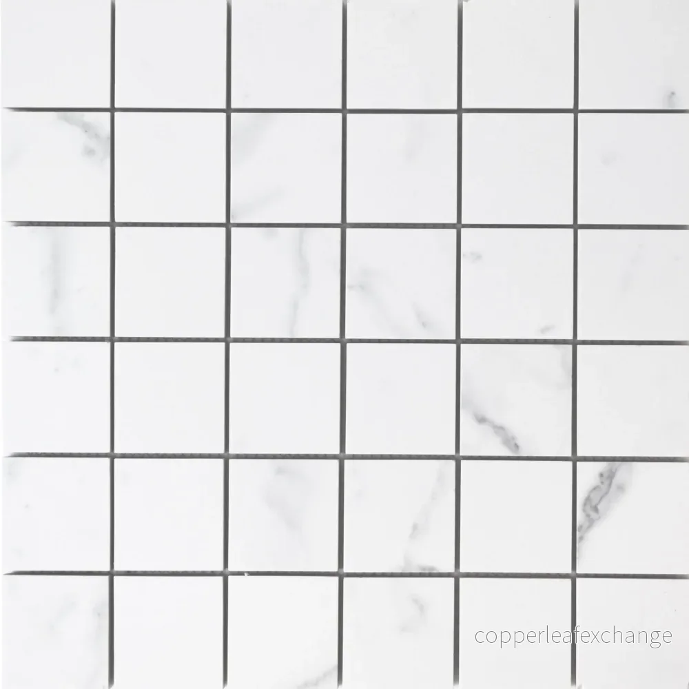 Klinker EcoStone Indoor Mosaik Carrara Matt Klinker EcoStone Indoor Mosaik Carrara Matt
