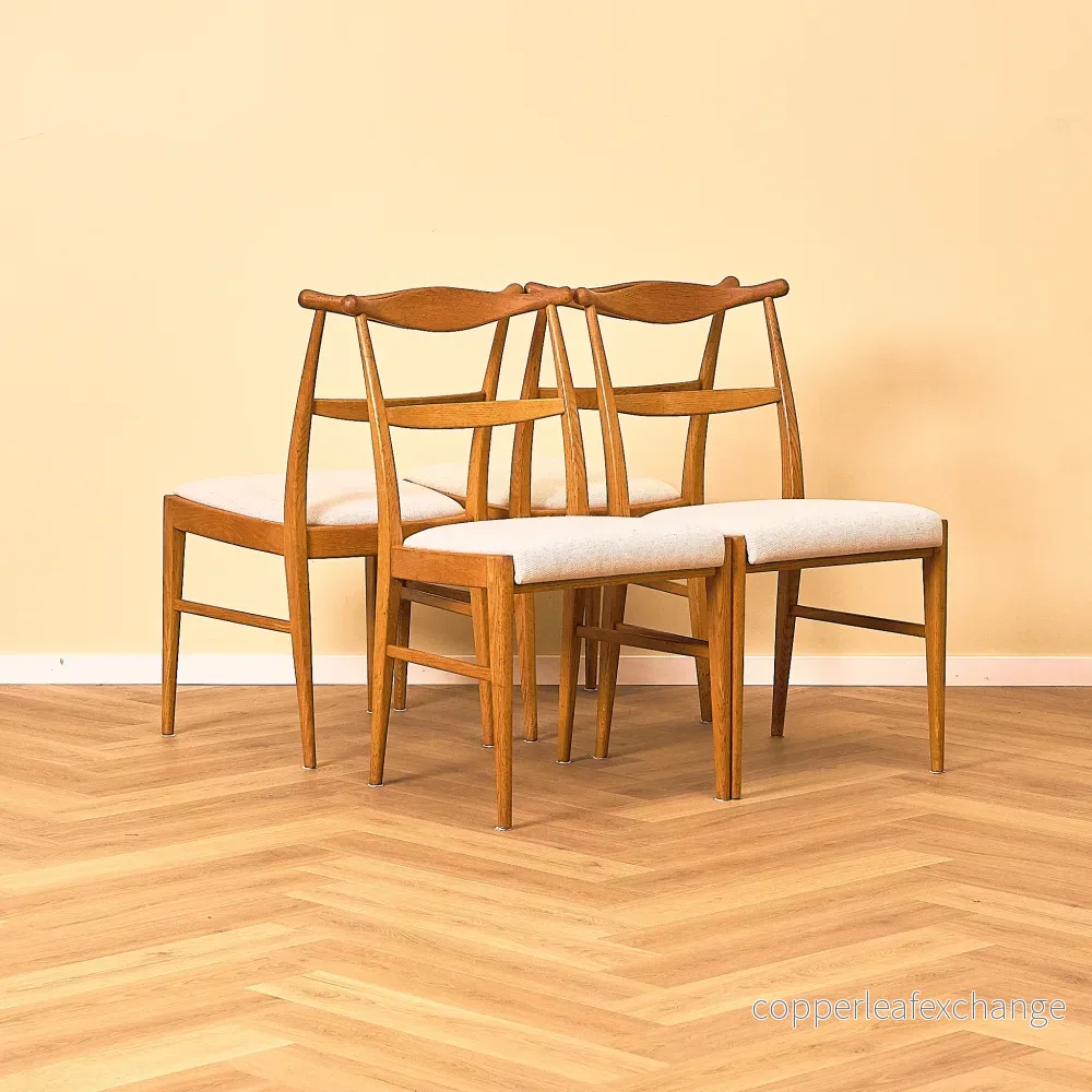Swedish dining chairs in oak Swedish dining chairs in oak