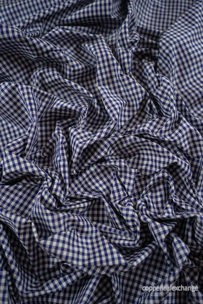 Vintage – Silk taffeta – Small square – Blue – VT56 Vintage – Silk taffeta – Small square – Blue – VT56