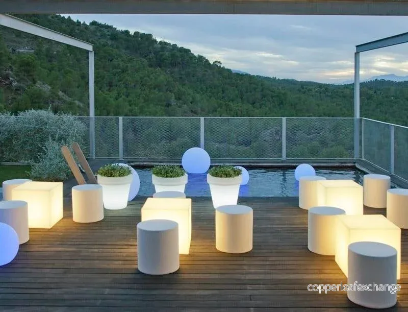 Bord New Garden - Cuby 32 Cable, Vit - Bild 2