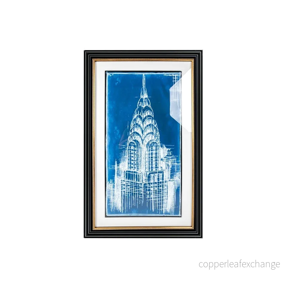 Tavla – CHRYSLER ART DECO, 69,5×114,5 cm Tavla – CHRYSLER ART DECO, 69,5×114,5 cm