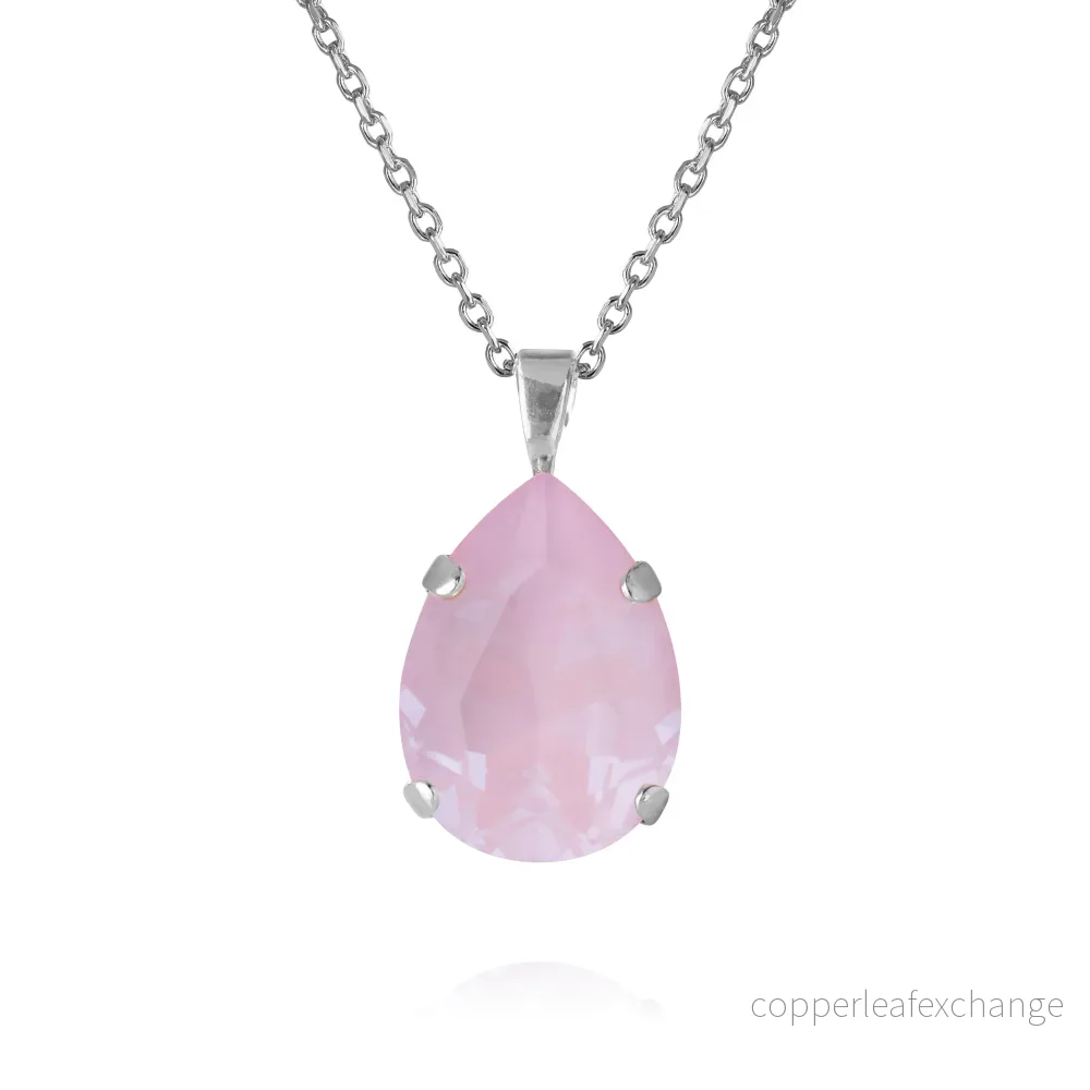 CAROLINE SVEDBOM MINI DROP NECKLACE / SOFT PINK CAROLINE SVEDBOM MINI DROP NECKLACE / SOFT PINK