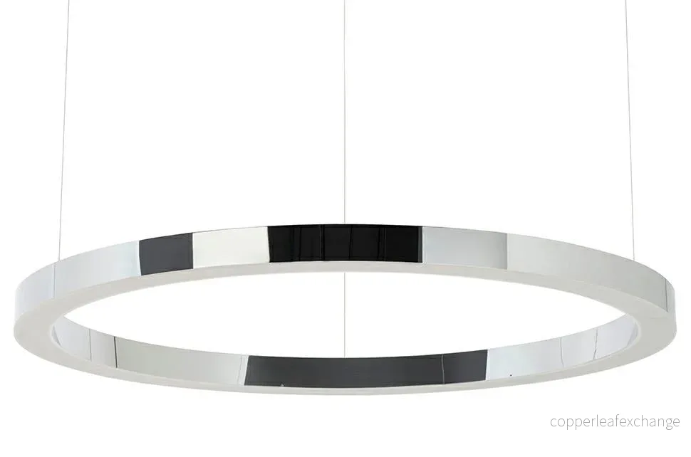 Taklampa - RING 100, silver