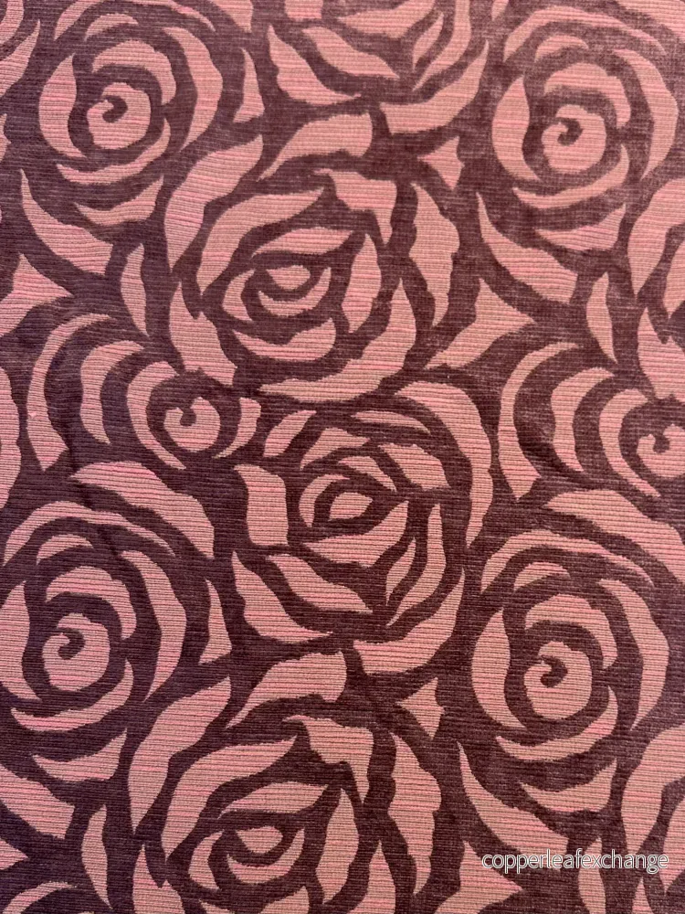 Upholstery fabric – Vintage – Patterned – Roses – Fringe – V27 Upholstery fabric – Vintage – Patterned – Roses – Fringe – V27