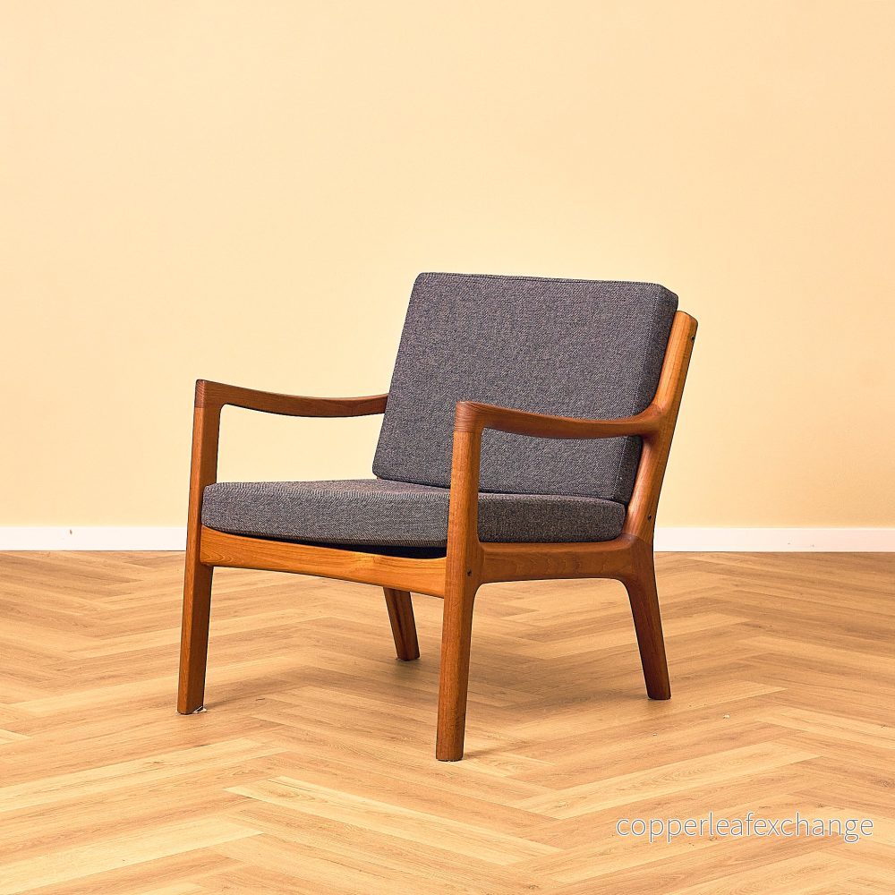 Danish armchairs in solid teak, model 'Senator' by Ole Knudsen for France & Son - Bild 2