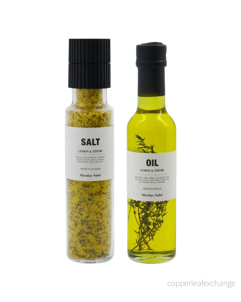 Gift box, Salt & oil, Lemon, 330|25 g|cl - Bild 3
