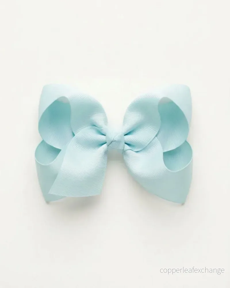 Stor hårrosett, baby blue Stor hårrosett, baby blue