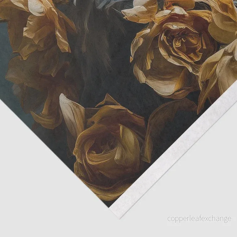 Vita Svanen - enskilda decoupage konstark - Bild 2