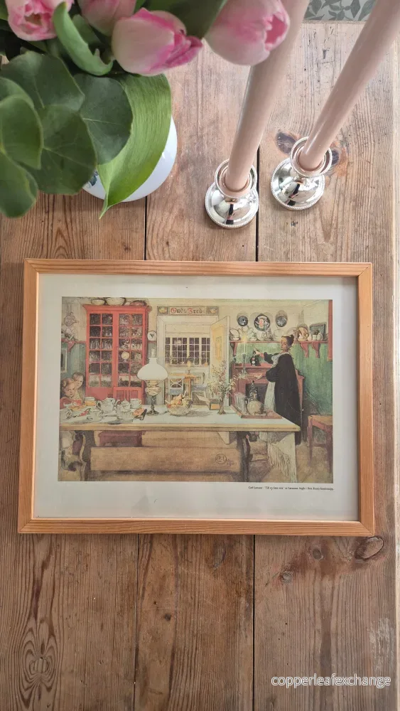 Tavla ”Till en liten vira” – Carl Larsson Tavla ”Till en liten vira” – Carl Larsson