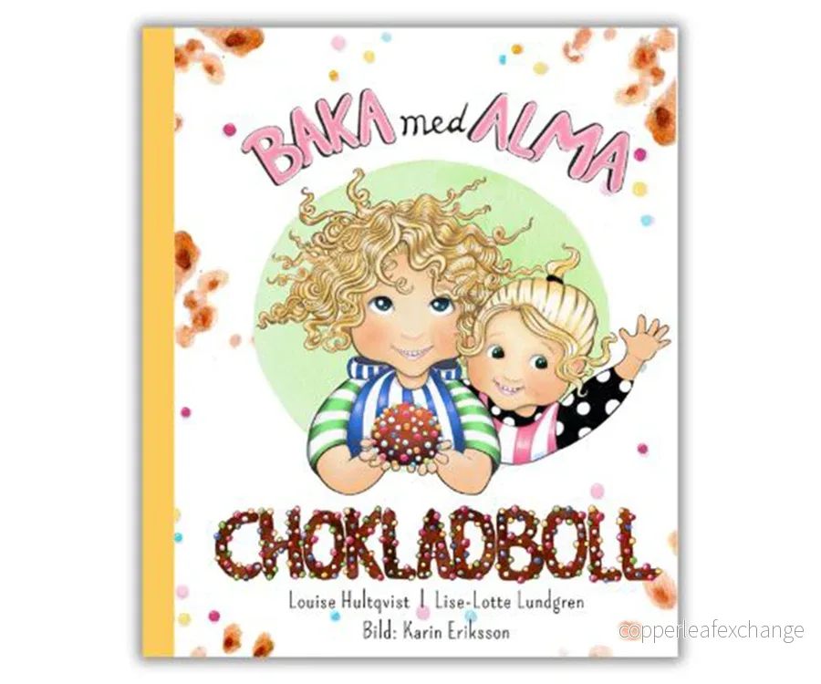 Baka med Alma – Chokladboll, bakbok med recept
