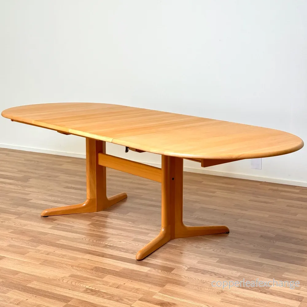 Matbord i bok från Skovby Møbelfabrik, Modell 17, ca 1980-talet, Danmark - Bild 2