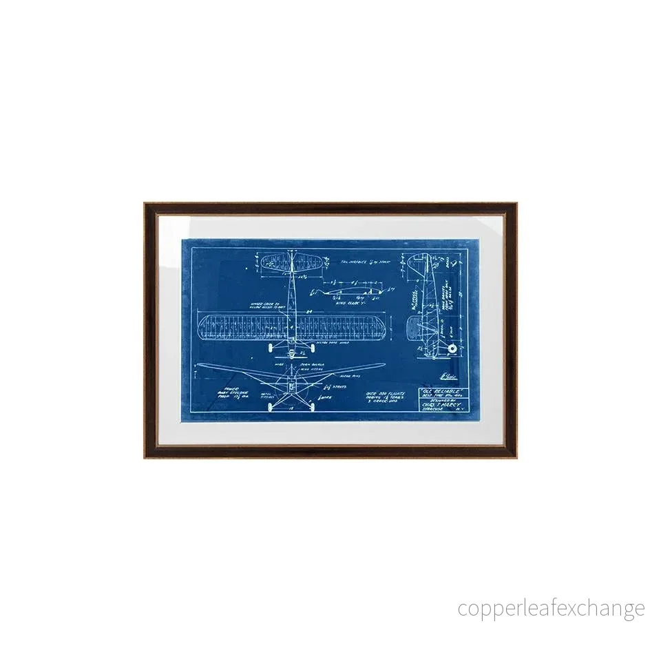 Tavla – MECHANICAL PLANE 3, 90×62 cm