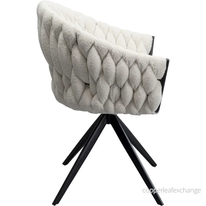 KARE snurrstol KNOT BOUCLE - Bild 2