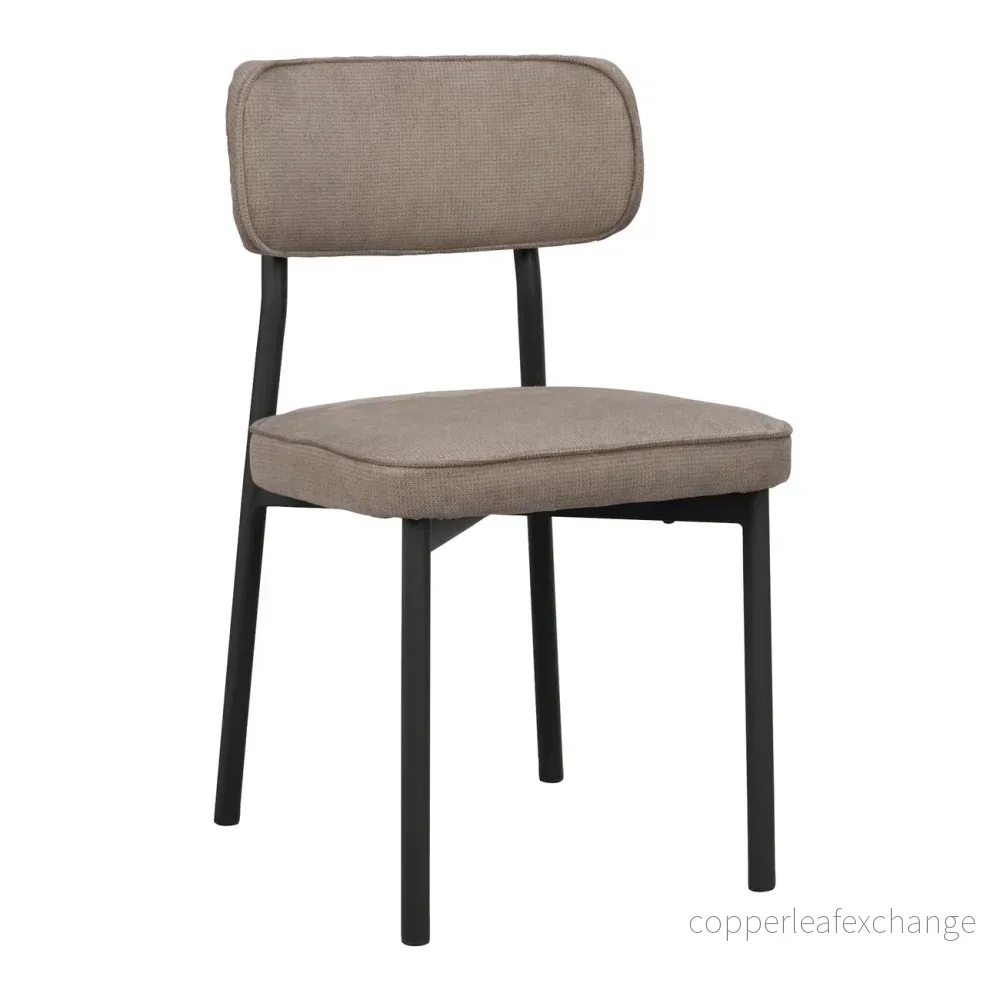 Stol Paisley 2-pack, gråbrun - Bild 2