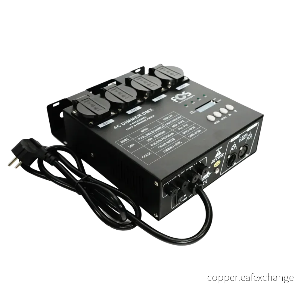 FOS – 4CH Dimmer DMX
