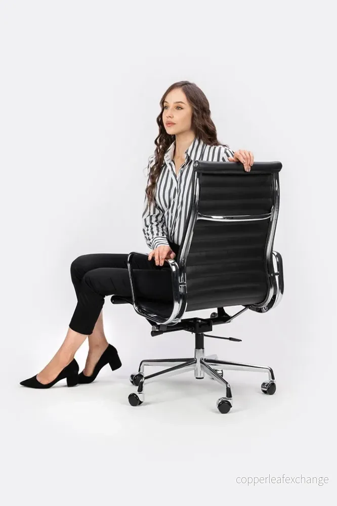 Kontorsstol AERON PRESTIGE PLUS Krom Och Svart - Bild 3