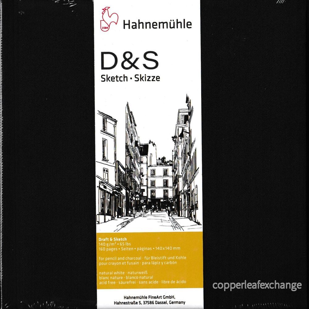 Hahnemühle D&S svart 14×14 cm Hahnemühle D&S svart 14×14 cm