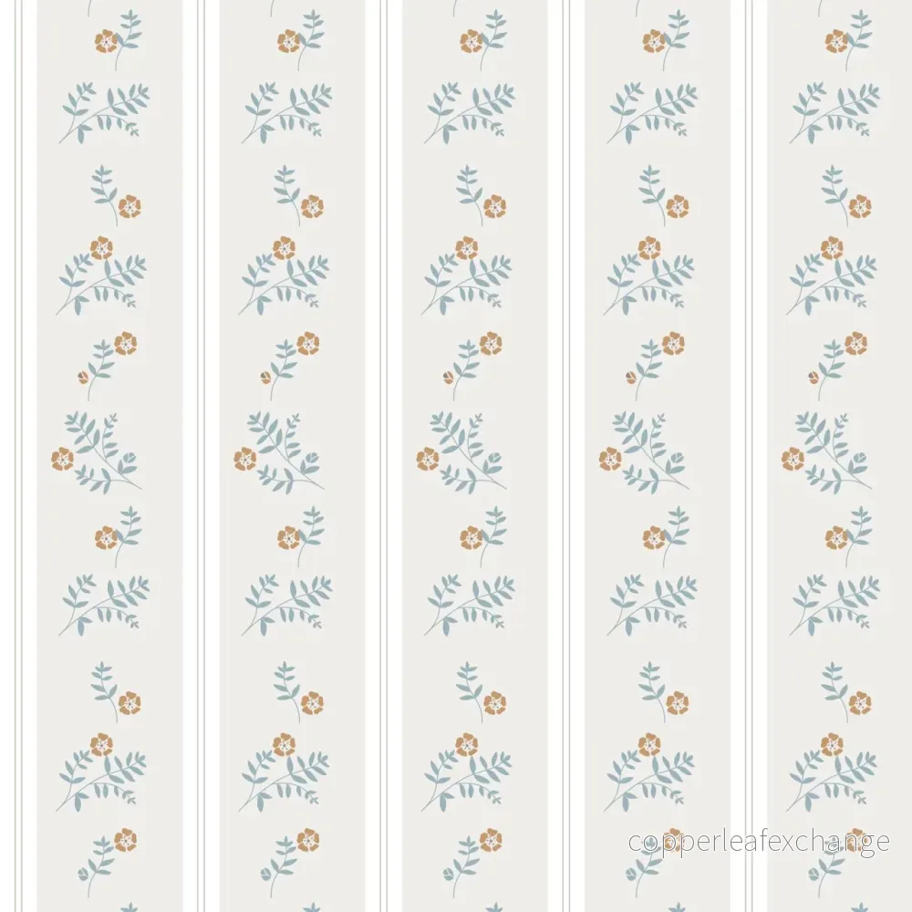 French Cottage Flowers tapet – Dekornik