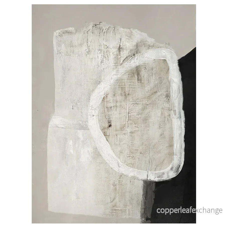 Akrylmålning White Stone - Bild 2