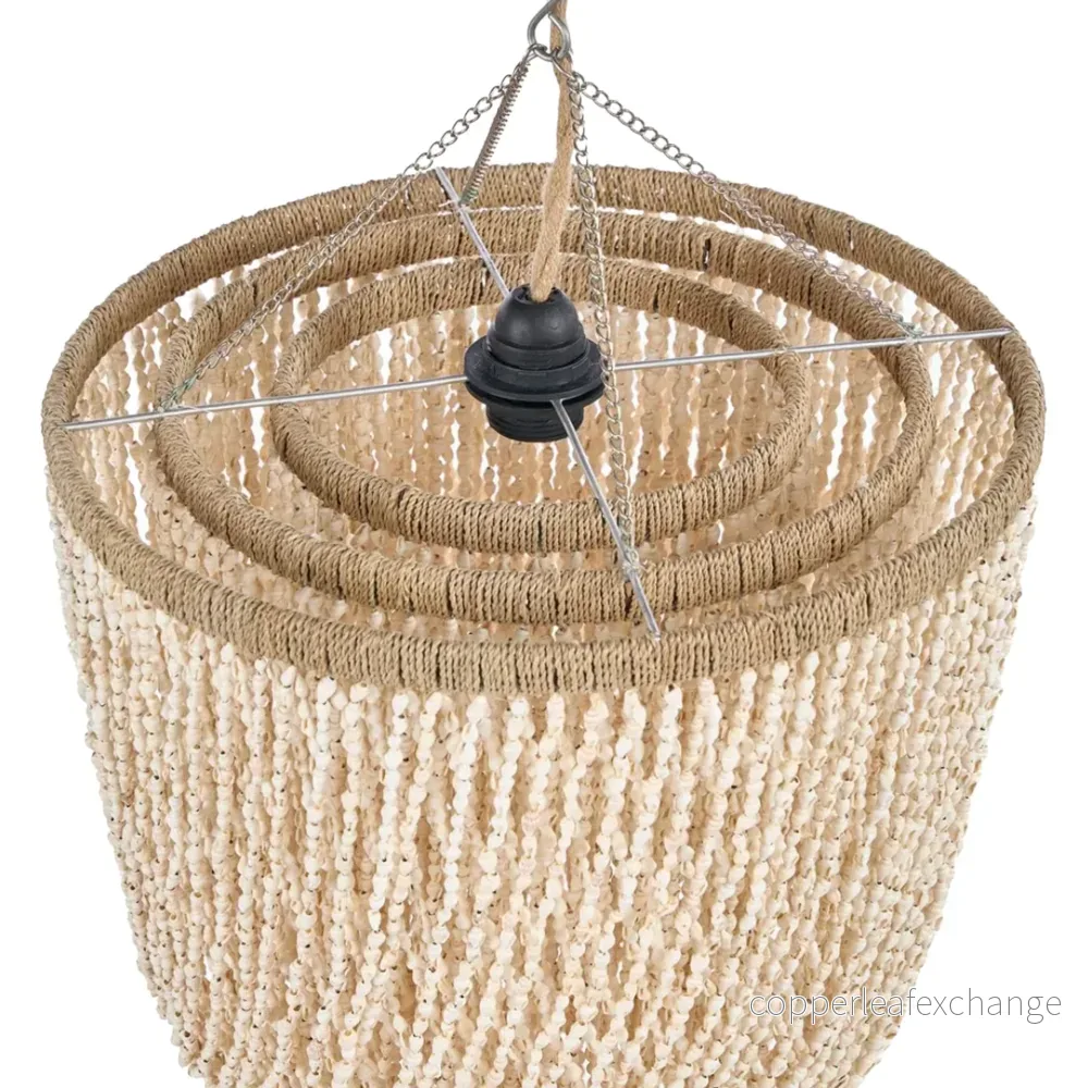 THE LAGOON SHELL CHANDELIER - Natural M - Bild 3