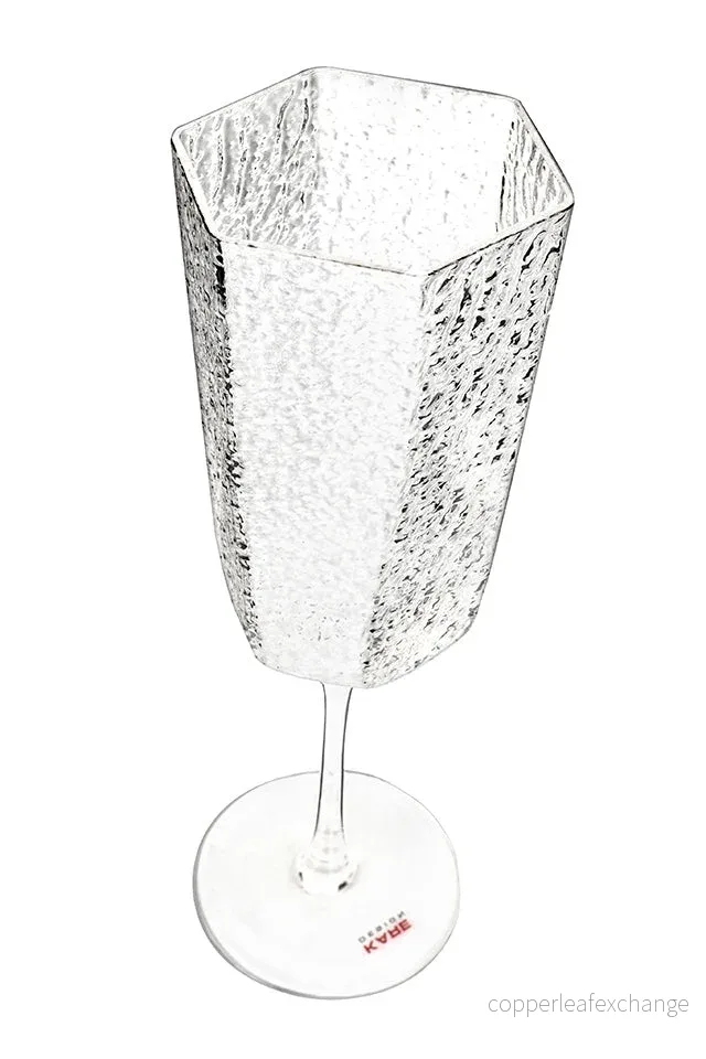 Rödvinsglas KARE DESIGN - CASCATA, transparent, 440 ml - Bild 2