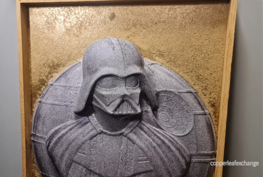 3D relief tavla Darth Vader - Bild 2