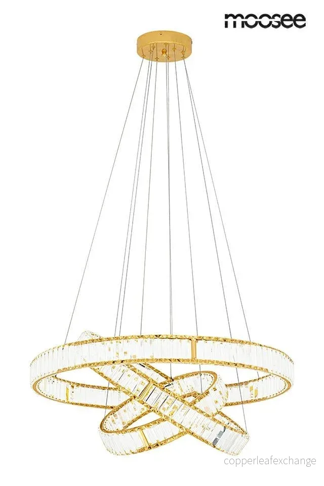 Taklampa MOOSEE - LIBERTY TRIPLES, guld - Bild 2