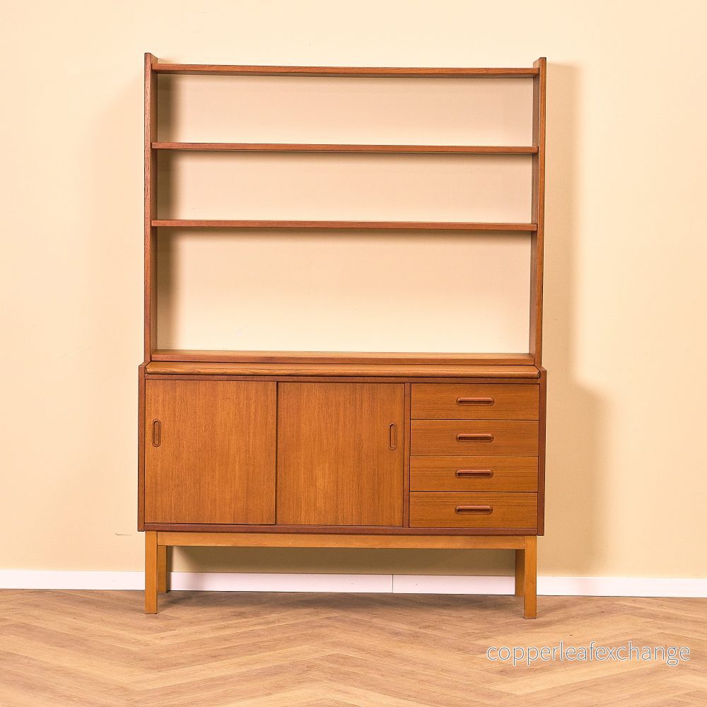 Svensk bokhylla i teak Svensk bokhylla i teak