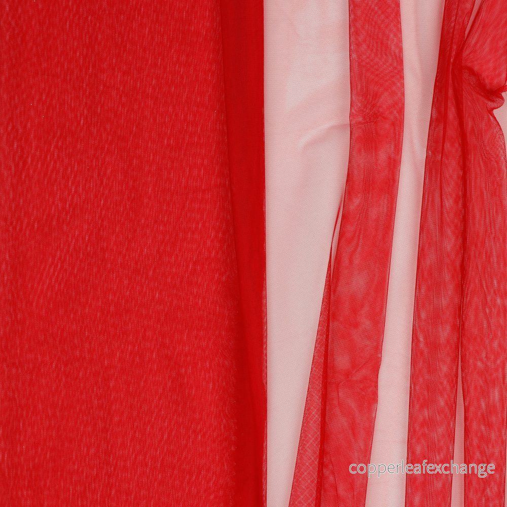 Royal Tule – Tulle – Polyester – Light Stretch – Red