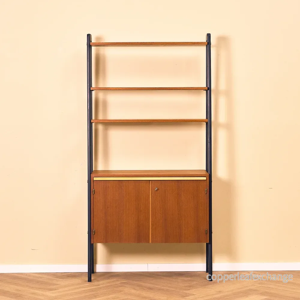 Svensk bokhylla i teak