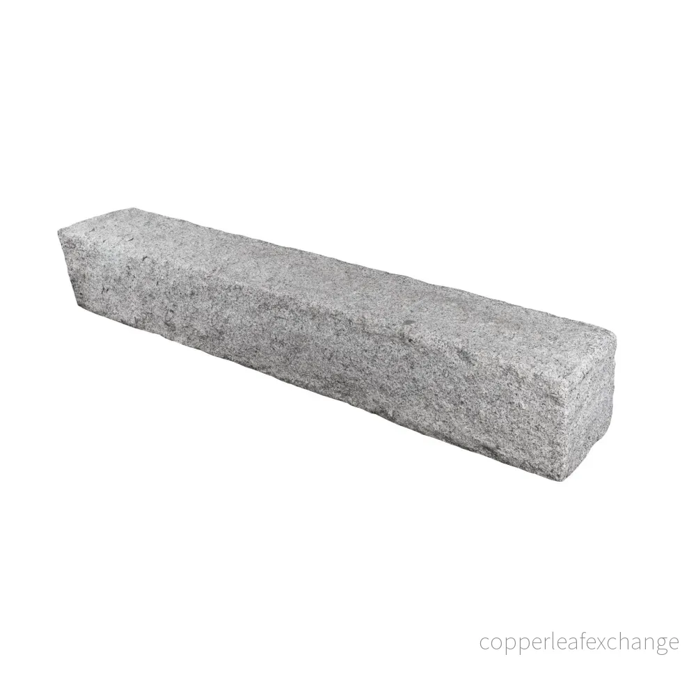 Granitstolpe Bergama Grå Rustik 1700x300x300 - Bild 3