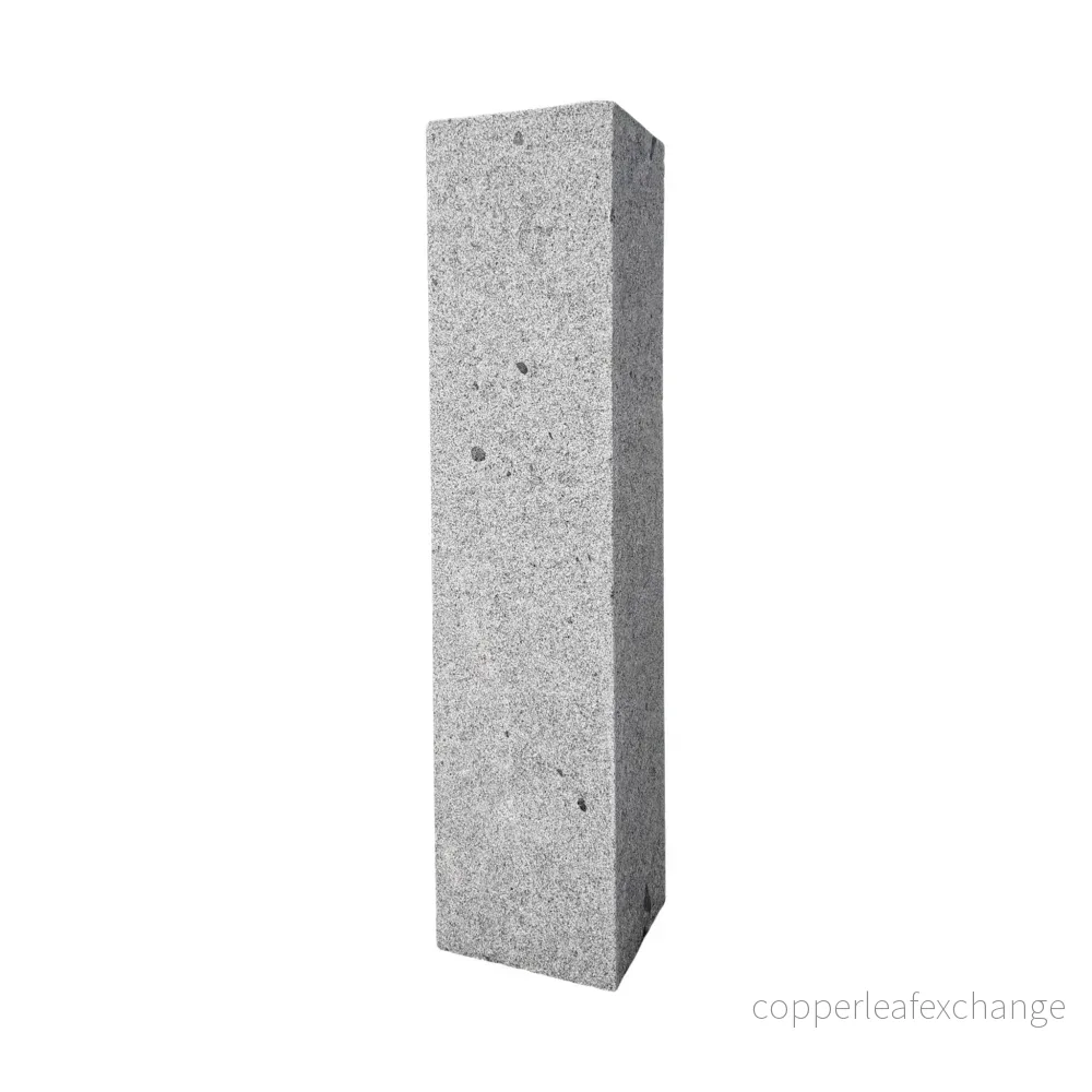 Granitstolpe Bergama Grå Modern 2300x500x500 Granitstolpe Bergama Grå Modern 2300x500x500