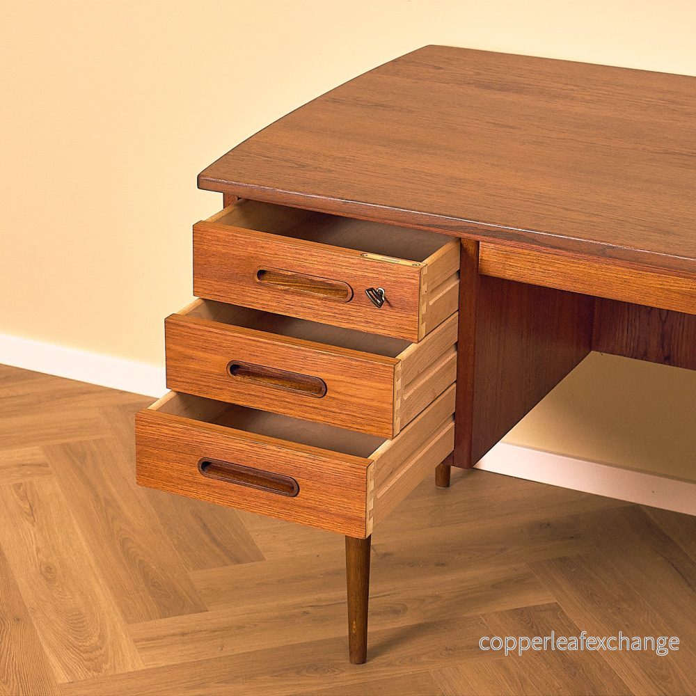 Vintage Teak Writing Desk by Edmund Jorgensen, Denmark 1960s - Bild 3