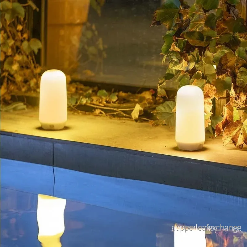 NEW GARDEN bordslampa CANDY med IN&OUT BATTERY flammig effekt - Bild 3
