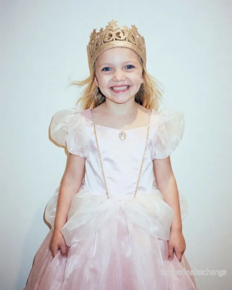 Prinsessklänning, ljusrosa