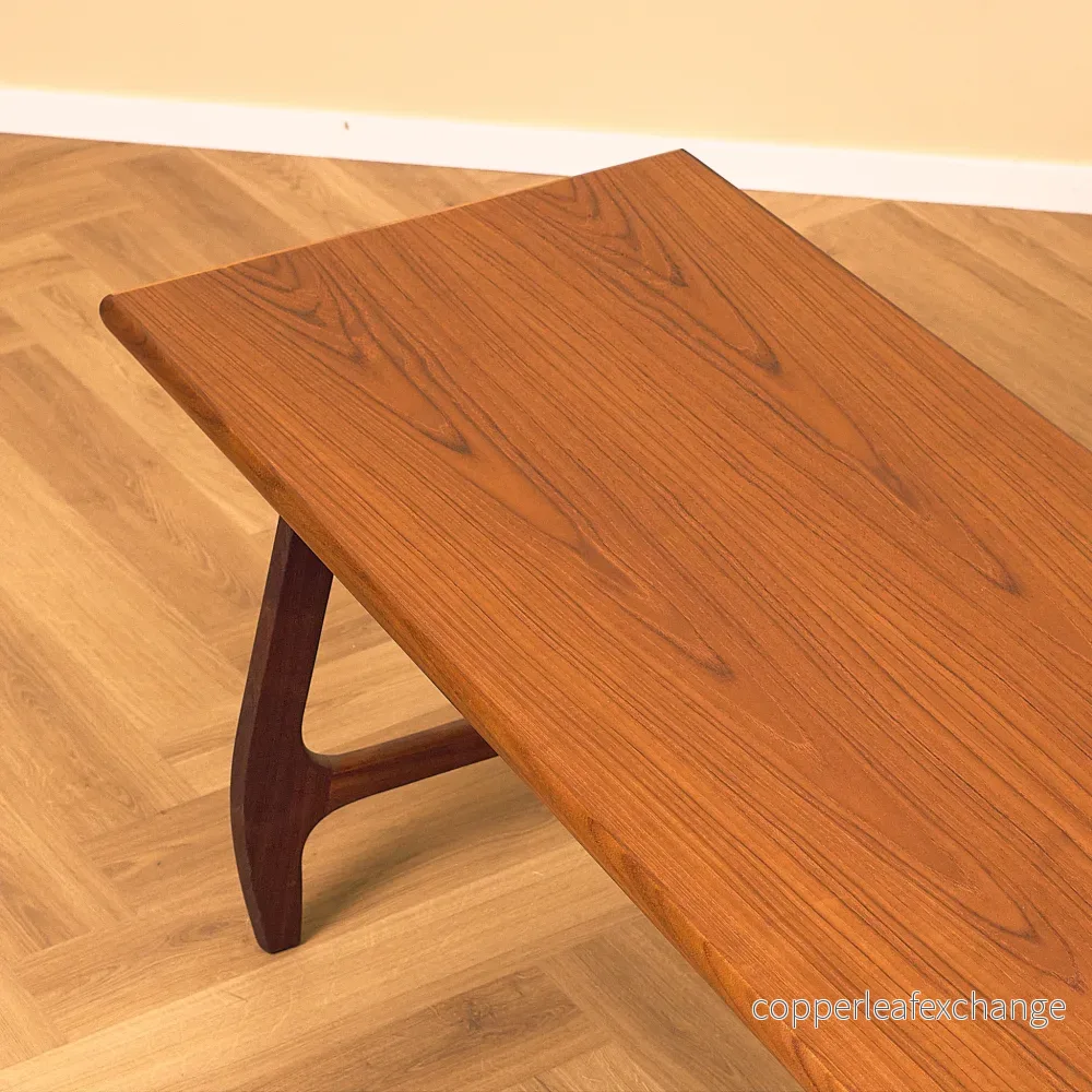 Danish coffee table in teak and walnut - Bild 2