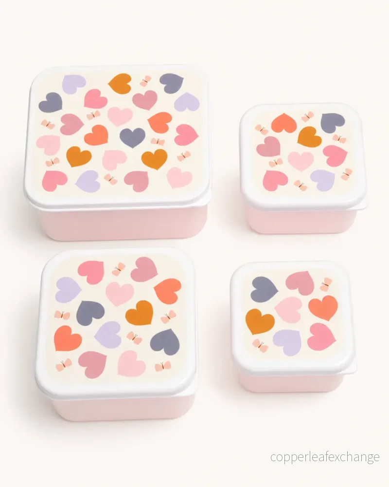 Lunchbox set, hearts - Bild 2