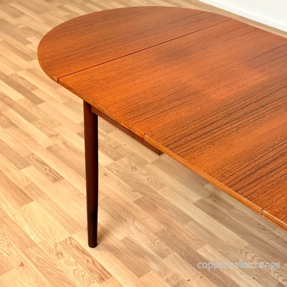 Matbord i teak "Arne Vodder-stil", 1950-60-tal, Danmark - Bild 3