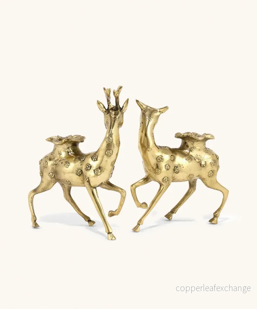 Lovely Deer Candle Holder Set - Bild 2