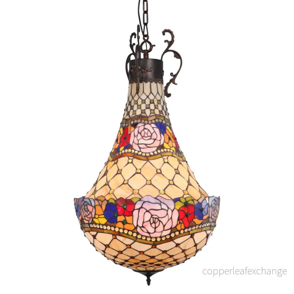GRAND A Tiffany Taklampa. Diam 51cm GRAND A Tiffany Taklampa. Diam 51cm