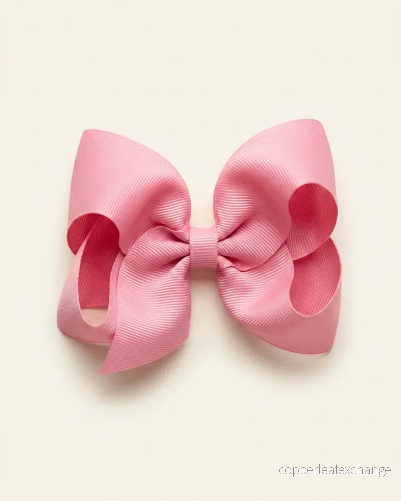 Stor hårrosett, pink Stor hårrosett, pink