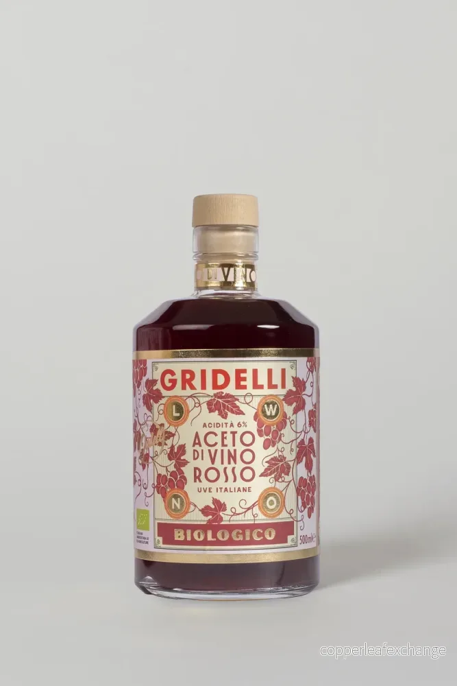 Gridelli Aceto di vino rosso, 500 ml, Organic