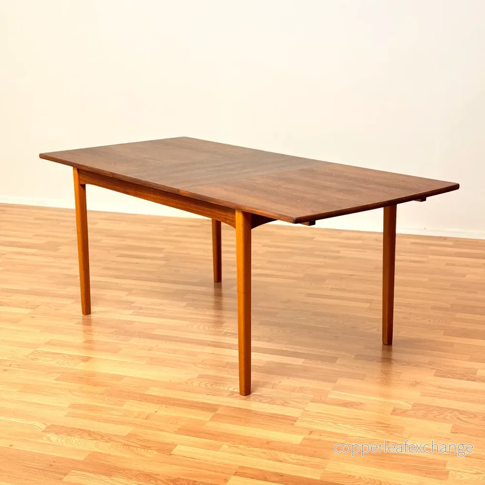 Svenskt rektangulärt matbord i teak - Bild 2