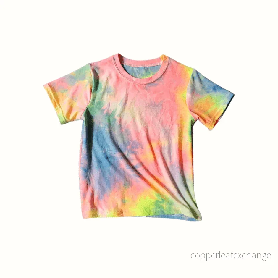 ART T-shirt för barn – fluorescerande print