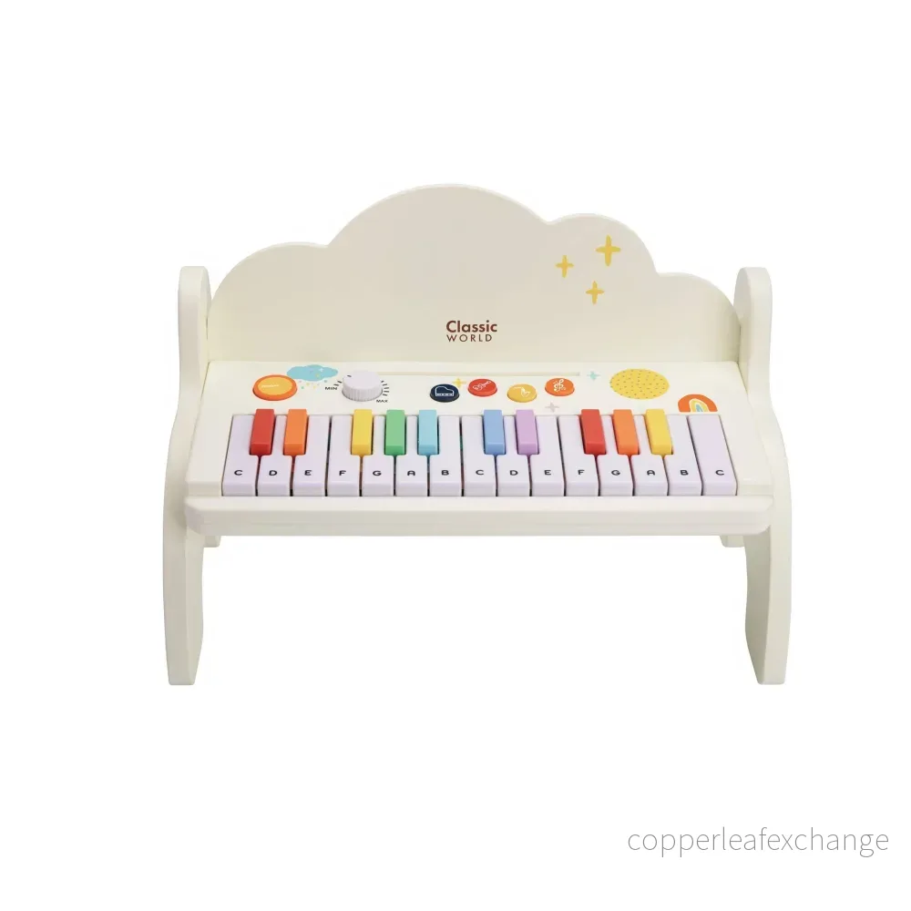Barnpiano Rainbow med ljus och ljud - Bild 2