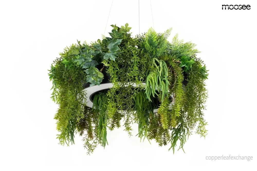 Taklampa MOOSEE – GARDENS 90, svart