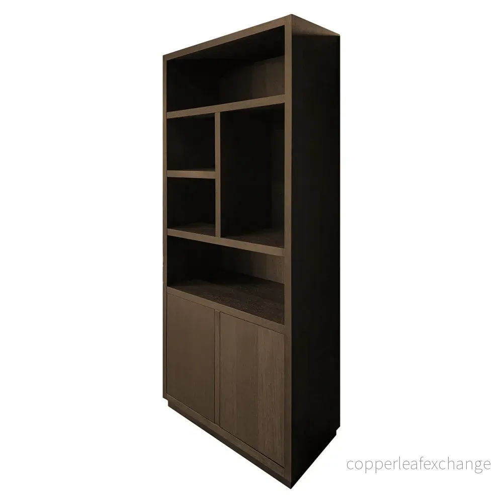 Vitrinskåp Oakura 2-dörrar (Brown)